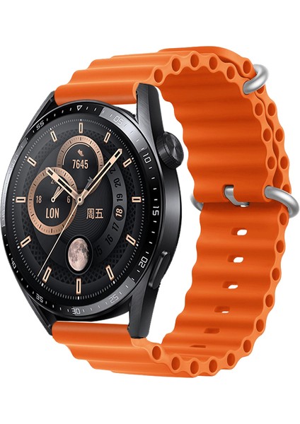 Huawei Watch Gt3/gt2 Için Uygun Spor Silikon Saat Kayışı, 22 mm Kayış Arayüz Genişliğine Sahip Huawei Akıllı Saatleri Için Evrensel Olarak Uygundur (Yurt Dışından)