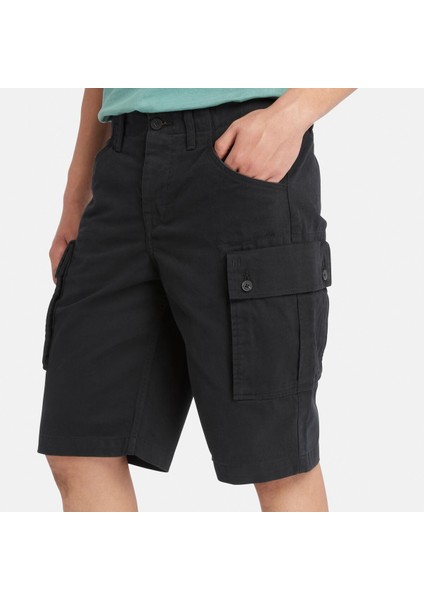 Twill Cargo Short Erkek Siyah Şort TB0A5U1B0011