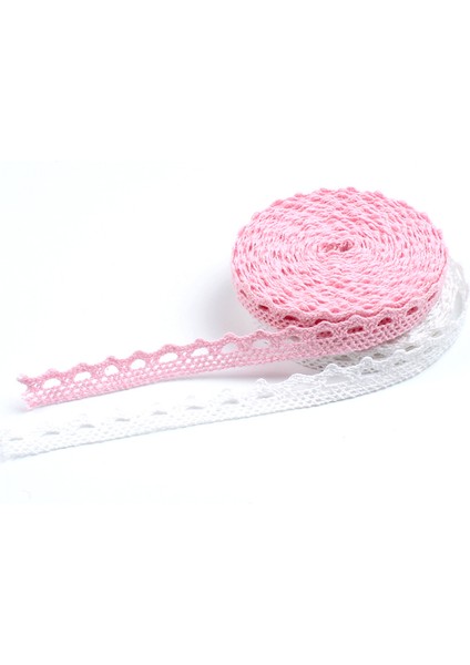 Bakır Tarzı 10 Yards Mix Renkler Pamuk Dantel Trimler Pamuk Kurdele Dıy Giysileri Hometexile Kenar Süsleme El Yapımı Pamuklu Kumaş Malzemesi (Yurt Dışından)