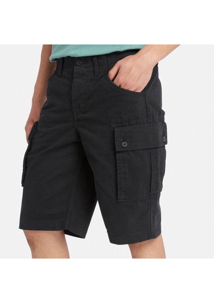 Twill Cargo Short Erkek Siyah Şort TB0A5U1B0011 fırsatları