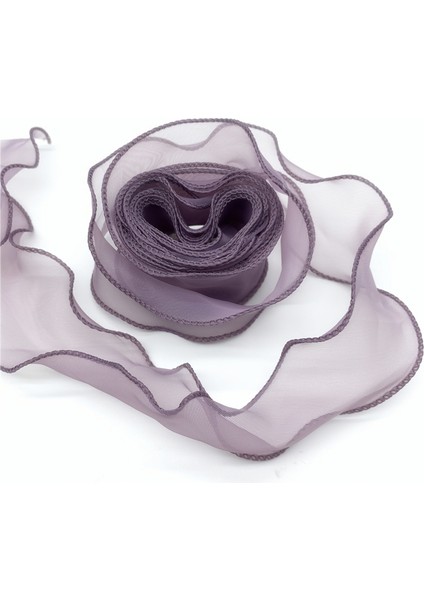 No.6 Tarzı 1 Yard 50MM Dalga Kenarı Ipek Organze Kurdele Yay Malzemesi Dantel Kurdeleler Saç Süsleme Hediye Sarma Dikiş Kumaş Giyim Dekorasyon (Yurt Dışından) modelleri