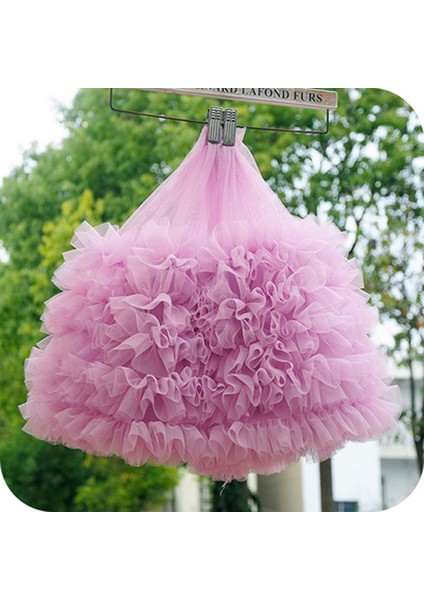 Açık Pembe Tarzı 1 Metre 28CM Geniş Beyaz Kırmızı Pembe Ruffled Tül Trim 17 Renk Pileli Örgü Dantel Trim Tutu Elbise Kumaşı Dıy Bebek Elbise Kumaşı (Yurt Dışından)