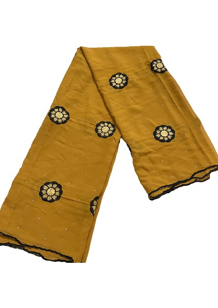 No.13 Tarzı 2 Yards Afrika Net Dantel Afrika Dantel Kumaş Düğün Şifon Kumaş Nakış Nijeryalı Dantel Kumaş Elbise Için (Yurt Dışından)