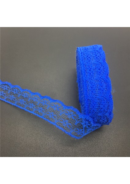 Mavi Stil 10 Yardslot El Sanatları Işlemeli Net Dantel Trim Düğün Doğum Günü Noel Süslemeleri (Yurt Dışından)