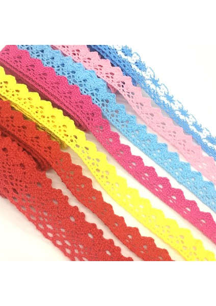 C-027 ORDUYEŞIL2CM Stili 2 Yarda 2y 0..8 cm Tığ Işi Dokuma Pamuk Dantel Şerit Için El Yapımı Zanaat Patchwork Dikiş Paskalya Düğün Deco Hediye Çiçek Ambalaj (Yurt Dışından)