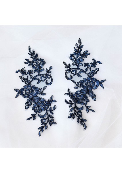 Şarap Kırmızısı Tarzı Dıy Gelinlik Için Işlemeli Dantel Aplike Dantel Trim Kapalı Beyaz Kırmızı Kirli Beyaz Gümüş Renk Havası 24.5*9.5cm (Yurt Dışından) fırsatları