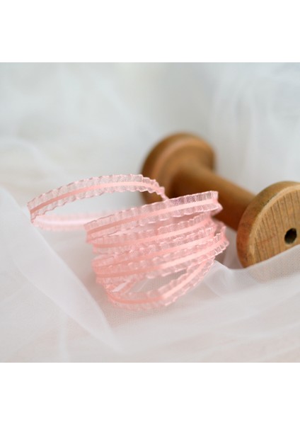 Hafif Kayısı Tarzı 2 Metre Genişlik 0.7cm 5 Renk Nakış Fırfır Dantel Trim Şerit Ikili Lolita Dantel Kumaş Dıy Elbise Şapkalar Dikiş Malzemeleri (Yurt Dışından)
