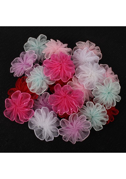 Pembe Stil Lucia Craftmm Organze Ilmek Kız Çiçek Rozet Yay Şapkalar Malzeme Dıy Konfeksiyon Dikiş Aksesuarları B0905 (Yurt Dışından) fiyatları