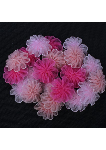 Pembe Stil Lucia Craftmm Organze Ilmek Kız Çiçek Rozet Yay Şapkalar Malzeme Dıy Konfeksiyon Dikiş Aksesuarları B0905 (Yurt Dışından) modelleri