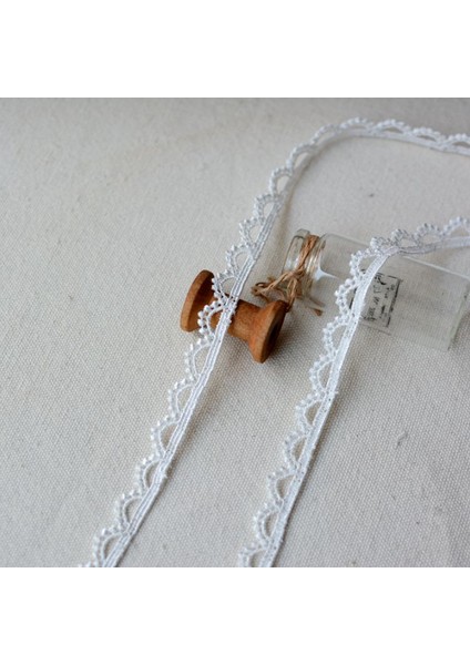 Siyah Stil 5 Yardslot Genişliği 1 cm Hilal Suda Çözünür Dantel Trim Şerit Konfeksiyon Dikiş Dekorasyon Için Siyah Beyaz Dantel Aksesuarları Dıy (Yurt Dışından)