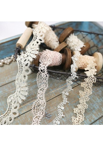 2cm Kayısı Sarısı Stili 4 Metre Pembe Sarı Vintage Düğün Gelin Işlemeli Dantel Trim Şerit Dantel Aplike Dıy Dikiş El Sanatları (Yurt Dışından)