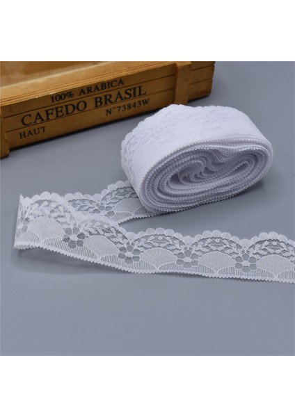 Kırmızı Stil 10 Yardlot Güzel Dantel Şerit Bant 40 mm Dantel Trim Dıy Işlemeli Net Dantel Dikiş Dekorasyon Afrika Dantel Kumaş (Yurt Dışından)