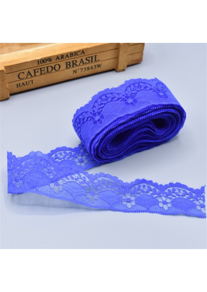 Kırmızı Stil 10 Yardlot Güzel Dantel Şerit Bant 40 mm Dantel Trim Dıy Işlemeli Net Dantel Dikiş Dekorasyon Afrika Dantel Kumaş (Yurt Dışından)