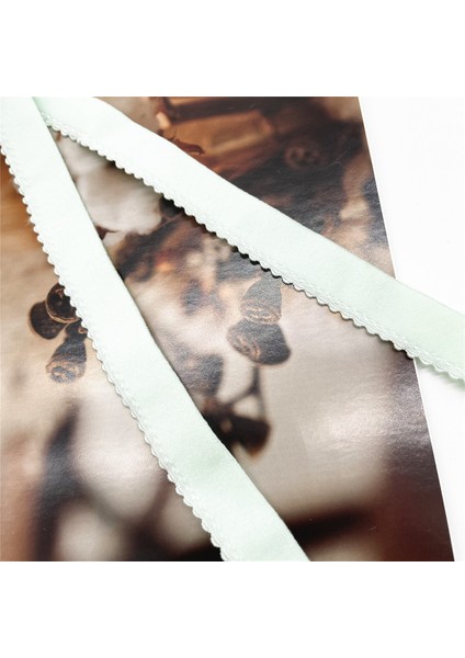 Açık Mavi 1.20CM Tarzı 6mlot 6 Renk Genişliği 0.9 ~ 1.50CM Tek Uçlu Dar Elastik Streç Dantel Trim Iç Çamaşırı Giyim Aksesuarları Için Küçük Dikiş Aplike (Yurt Dışından) modelleri