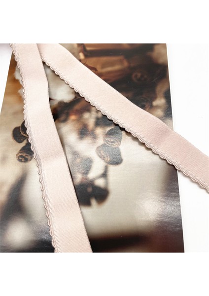 Koyu Kayısı 2cm Stili 6mlot 6 Renk Genişliği 0.9 ~ 1.50CM Tek Uçlu Dar Elastik Streç Dantel Trim Iç Çamaşırı Giyim Aksesuarları Için Küçük Dikiş Aplike (Yurt Dışından) fiyatları