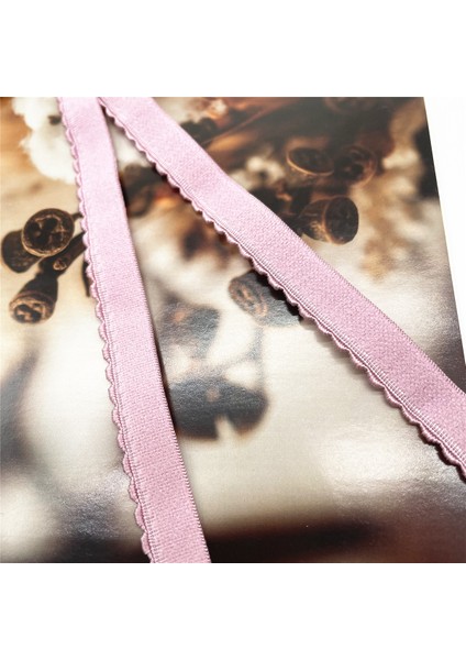 Koyu Kayısı 2cm Stili 6mlot 6 Renk Genişliği 0.9 ~ 1.50CM Tek Uçlu Dar Elastik Streç Dantel Trim Iç Çamaşırı Giyim Aksesuarları Için Küçük Dikiş Aplike (Yurt Dışından) indirimleri