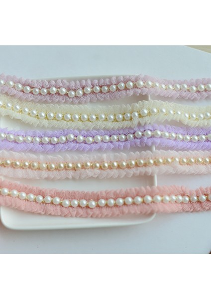 Bej Tarzı 1 Metre Renkli Boncuklu Dantel Şerit Bant Dantel Kumaş Trim Işlemeli Yaka Dekorasyon Afrika Dantel Kumaş Net Kordon Dikiş Için (Yurt Dışından) modelleri