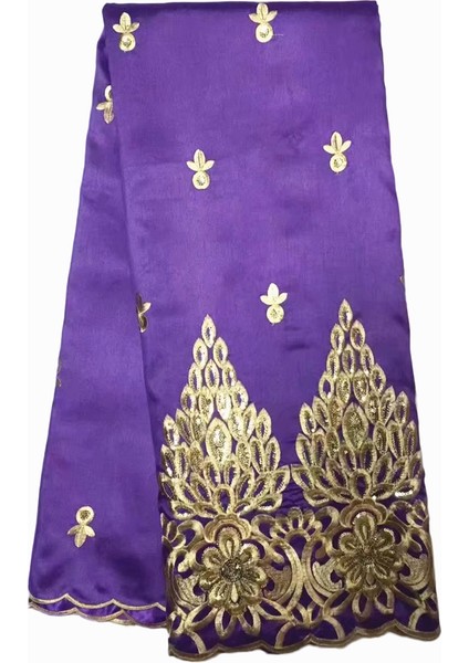 No.35 Tarzı H & Q Popüler Afrika Dantel Kumaş 5 Yard George Dantel Kumaş Dıy Gelinlik Için Yüksek Li Hint Ipek George Dantel Tül Danteller (Yurt Dışından)