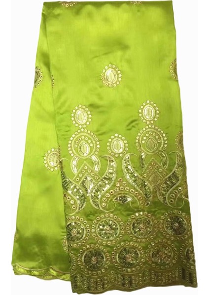 No.27 Tarzı H & Q Popüler Afrika Dantel Kumaş 5 Yard George Dantel Kumaş Dıy Gelinlik Için Yüksek Li Hint Ipek George Dantel Tül Danteller (Yurt Dışından)