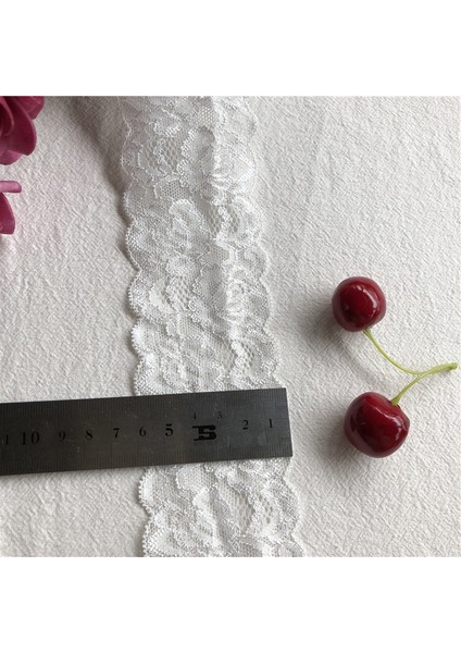 S1191 B-5 Stili 3 Milyon 6cm Beyaz Dantel Şerit El Yapımı Dantel Trim Patchwork Malzeme Diy Konfeksiyon Dikiş Aksesuarları (Yurt Dışından)