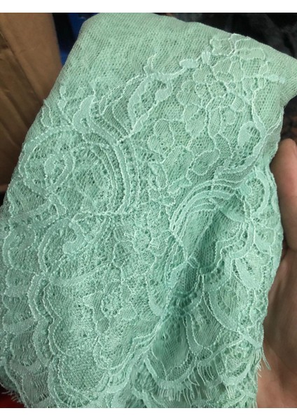 Kraliyet Mavisi Tarzı 3 Metre Genişlik 40CM Işlemeli Kirpik Dantel Şerit Konfeksiyon Dekorasyon ve Dıy Craft Dantel Kırpma Için (Yurt Dışından)