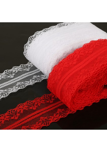 Siyah Stil 10 Yards Geniş Ikili El Sanatları Işlemeli Net Dantel Trim Şerit Düğündoğum Gününoelyay Süslemeleri (Yurt Dışından) fırsatları