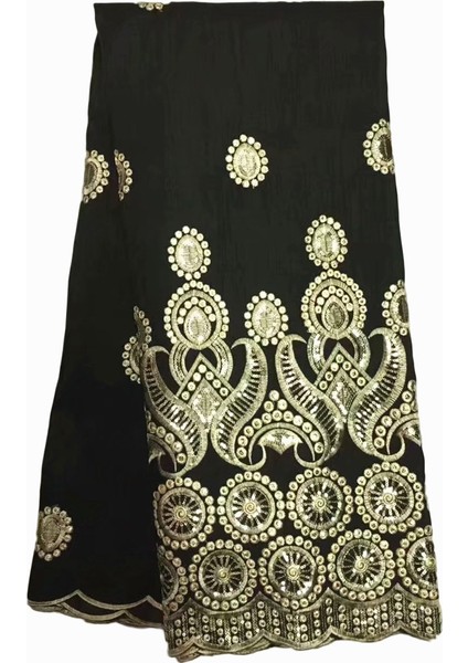 No.22 Tarzı H & Q Popüler Afrika Dantel Kumaş 5 Yard George Dantel Kumaş Dıy Gelinlik Için Yüksek Li Hint Ipek George Dantel Tül Danteller (Yurt Dışından)