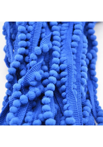 PT23 Stili 5 Yard Dantel Kumaş Dikiş Aksesuarları Ponpon Trim Pom Pom Dekorasyon Püskül Topu Fringe Şerit Dıy Malzeme Zanaat Giyim (Yurt Dışından)