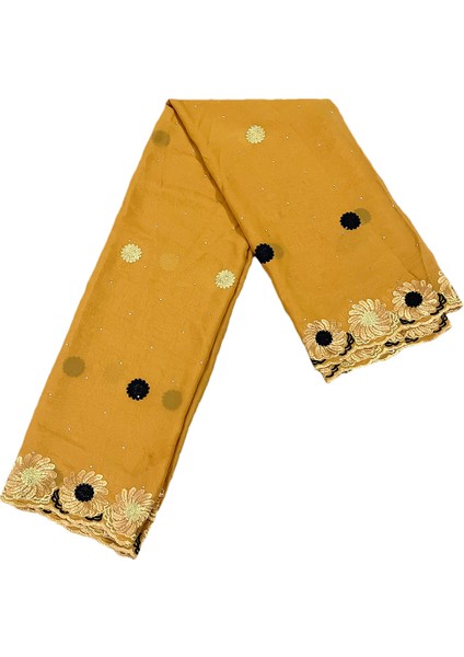 No.21 Tarzı 2 Yards Sınırlı Satış Afrika Net Dantel Afrika Dantel Kumaş Düğün Şifon Kumaş Nakış Nijeryalı Dantel Kumaş Elbise Cc-C1 (Yurt Dışından)