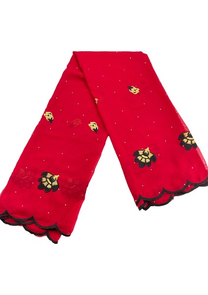 No.21 Tarzı 2 Yards Sınırlı Satış Afrika Net Dantel Afrika Dantel Kumaş Düğün Şifon Kumaş Nakış Nijeryalı Dantel Kumaş Elbise Cc-C1 (Yurt Dışından) fırsatları