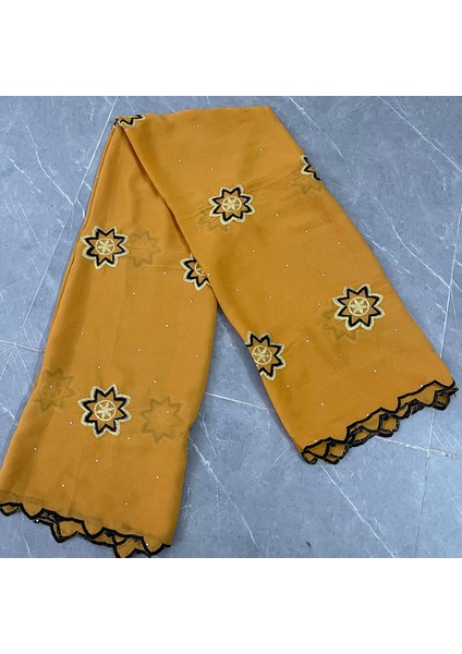 No.17 Stili 2 Yards Sınırlı Satış Afrika Net Dantel Afrika Dantel Kumaş Düğün Şifon Kumaş Nakış Nijeryalı Dantel Kumaş Elbise Cc-C1 (Yurt Dışından)