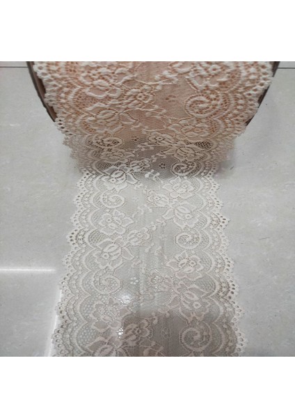 Kırmızı Stil Yeni 1 Yard Çiçek Desen 15CM Geniş Elastik Dantel Kumaş Şerit Dantel Trim Şerit Diy Craft Kumaş Genişlik Afrika Kumaşlar Streç (Yurt Dışından)
