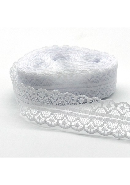Donanma Tarzı Yüksek Li 10 Yards Dantel Şerit Bant Genişliği 28 mm Trim Kumaş Dıy Işlemeli Net Kordon Dikiş Dekorasyon Için Afrika Dantel Kumaş (Yurt Dışından)