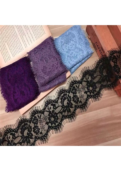 Mor Tarzı (9meterslot) Kirpik Dantel Trim Chantilly Dantel Çok Renkli Dantel Trimler Li Dıy Giyim Aksesuarları Dantel Diz Çalışması Için (Yurt Dışından) fiyatları