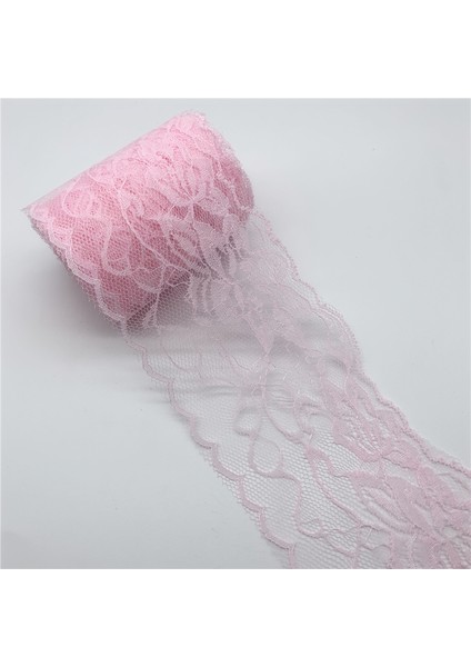 Pembe Tarzı 5 Yards Dantel Şerit El Sanatları Işlemeli Dantel Trim Şerit El Yapımı Dantel Süslemeleri Dıy Dikiş Kumaş Fransız Dantel Kumaş (Yurt Dışından)