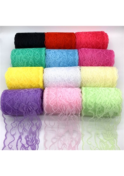 Pembe Tarzı 5 Yards Dantel Şerit El Sanatları Işlemeli Dantel Trim Şerit El Yapımı Dantel Süslemeleri Dıy Dikiş Kumaş Fransız Dantel Kumaş (Yurt Dışından)