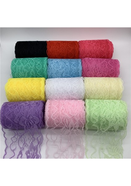Pembe Tarzı 5 Yards Dantel Şerit El Sanatları Işlemeli Dantel Trim Şerit El Yapımı Dantel Süslemeleri Dıy Dikiş Kumaş Fransız Dantel Kumaş (Yurt Dışından)