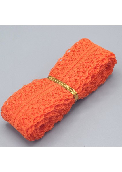 Turuncu Kırmızı Stil 10 Yard Avrupa Tarzı Dantel Kumaş Dikiş Için Yüksek Li Dantel Dokuma Genişliği Dıy Kumaş Dekorasyon Işlemeli Ince Iplik (Yurt Dışından)