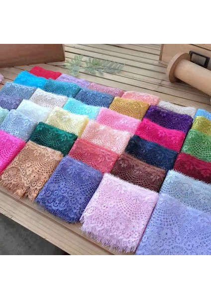 Renk 8 Tarzı Renkli Kirpikler Dantel Trim Çiçek Dıy Etek Etek, Kollu Yaka Dantel Giyim Peçe Dekorasyon Malzeme Kumaş (Yurt Dışından) fiyatları