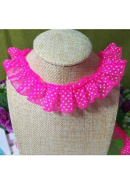 Nikel Içermeyen Beyaz Stil 2.5cm 1 M Turuncu Yeşil Nokta Dantel Kumaş Dantel Trim Danteller Yaka Gipür 2.5 cm Dikiş Elbise 3D Dantel Kumaş Elbiseler Için Encaje Dentelle Lp3 (Yurt Dışından)