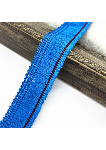 Mavi Göl Stili 2 Yards Dantel Trim Dikiş Şerit Püskül Fringe Etnik Latin Elbise Sahne Konfeksiyon Perde Dekoratif Diy #roli (Yurt Dışından)