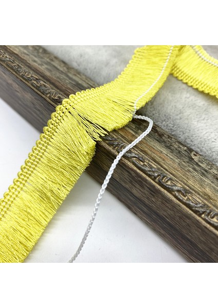 Mavi Göl Stili 2 Yards Dantel Trim Dikiş Şerit Püskül Fringe Etnik Latin Elbise Sahne Konfeksiyon Perde Dekoratif Diy #roli (Yurt Dışından)
