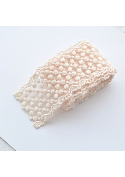4 6.0cm Stili Yeni 1 Yard Işlemeli Dantel 5.3 cm Geniş Dantel Trim Şerit Diy Ev Yapımı Yay Saç Aksesuarları Craft Kumaş Genişlik Afrika Kumaşlar (Yurt Dışından)