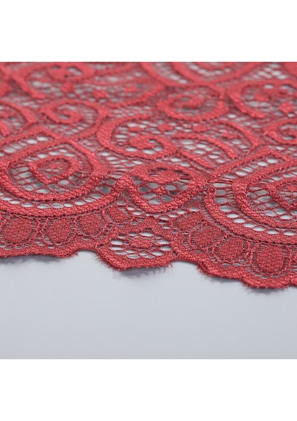Mavi Stil 18 cm Genişlik Renkli Trim Dantel Kumaş El Yapımı Dıy Craft Aksesuarları Dikiş Malzemesi Saçak Şerit Kumaş Dantel (Yurt Dışından)