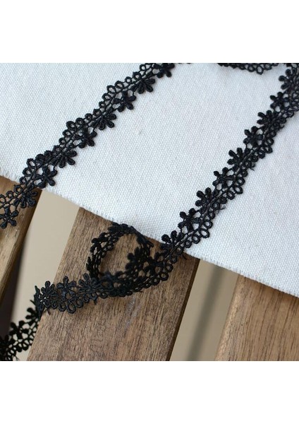 Açık Yeşil Tarzı 1 Yard El Yapımı Kumaş Dantel Trim Patchwork Malzeme Siyah Beyaz Dantel Şerit Dıy Konfeksiyon Dikiş Aksesuarları (Yurt Dışından)