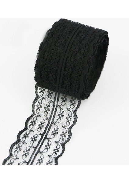 Şampanya Tarzı (5 Yardsroll) Beyaz Dantel Kumaş Dokuma Dekorasyon Hediye Paketleme Malzemesi (Yurt Dışından) indirimleri