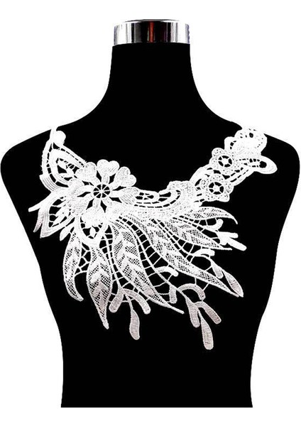 B2 Stili 11 Renkler Dantel Kumaş Sahte Yaka Oya Nakış Dantel Kumaş Aplike Dıy Elbise Dikiş Malzemeleri Zanaat Yaka Bandı Sıcak (Yurt Dışından)