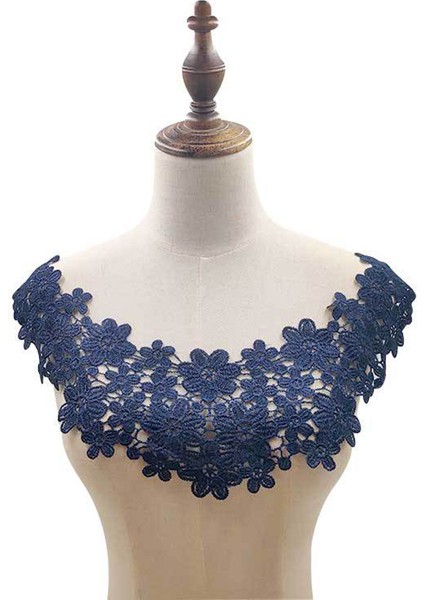 B2 Stili 11 Renkler Dantel Kumaş Sahte Yaka Oya Nakış Dantel Kumaş Aplike Dıy Elbise Dikiş Malzemeleri Zanaat Yaka Bandı Sıcak (Yurt Dışından) fiyatları