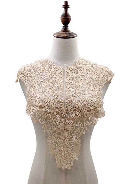 No.10 Tarzı 1 Adet Beyaz Dantel Kumaş Yaka Oya Nakış Dantel Kumaş Aplike Dıy Elbise Dikiş Malzemeleri Craft 5colors (Yurt Dışından)