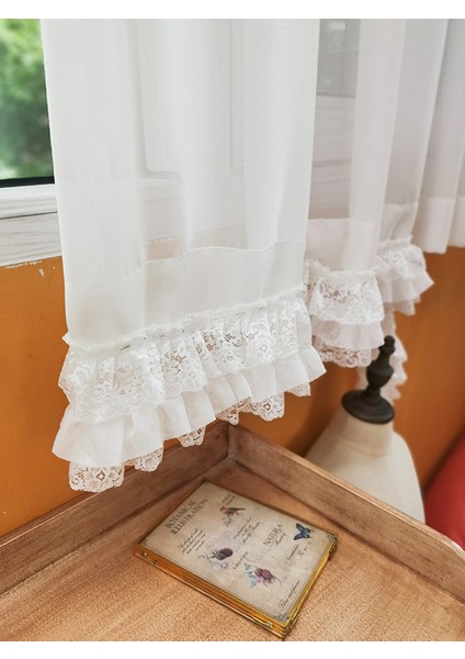 Açık Bej 13CM Stili 1 Metre 10 Renk 3 Katmanlar Fırfır Dantel Şerit El Sanatları Işlemeli Şifon Dantel Trim Giyim Süslemeleri Dıy Dikiş Kumaş (Yurt Dışından)
